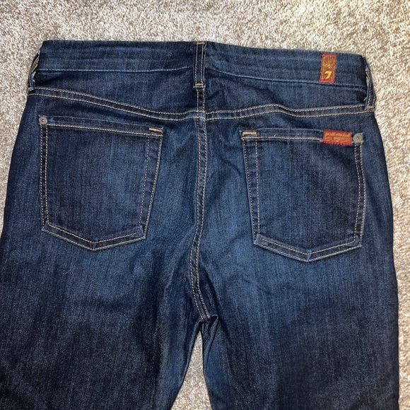 7 For All Mankind The Mid Rise Ankle Skinny Size 29 - Picture 8 of 8